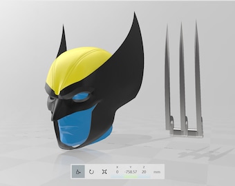Wolverine Helm und Klauen Bundle Digitaler Download