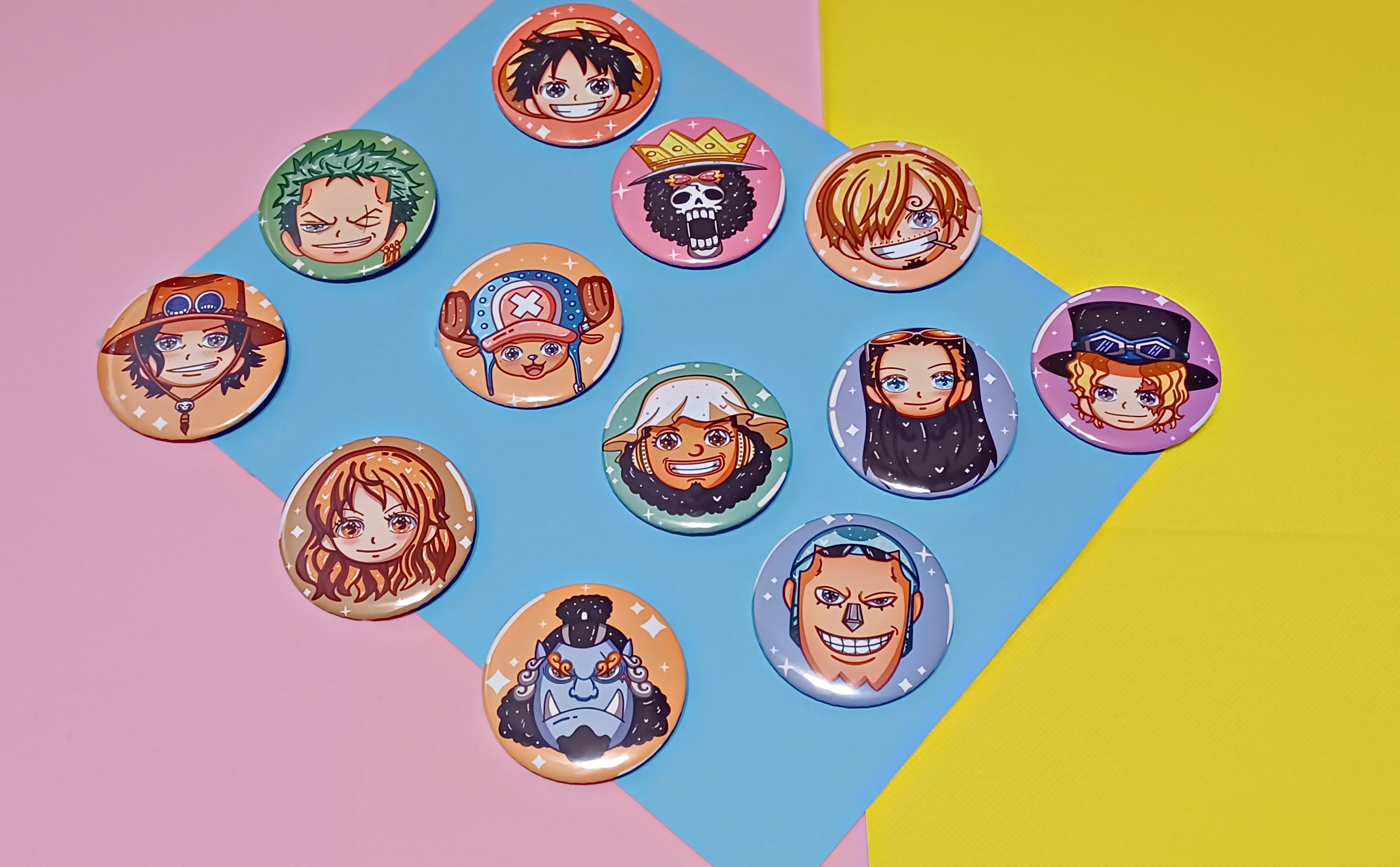 Straw Hat Pirates - A One Piece Enamel Pin Collection by Sara Safadieh —  Kickstarter