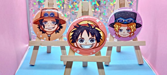 Piece One | Button Pins | Anime | Brooch Pin Badge | Straw Hat
