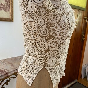 Antique Irish Crochet Blouse image 5