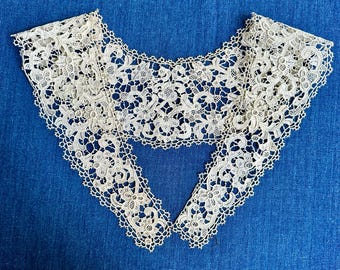 Antique Needle Lace Collar