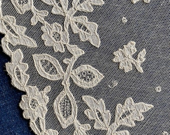 Antique Carrickmacross Lace Length