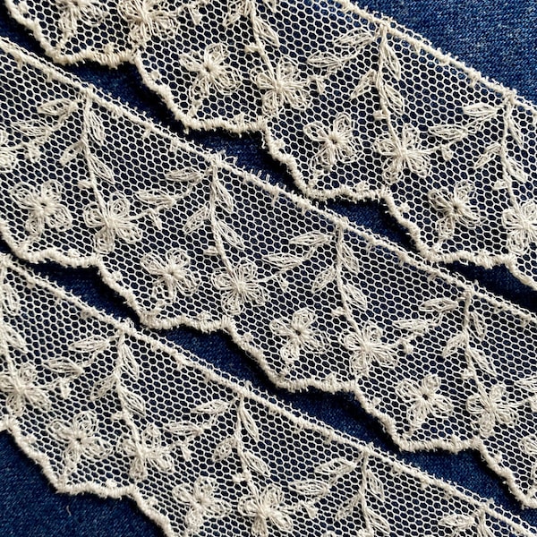 Vintage Net Lace - Etsy