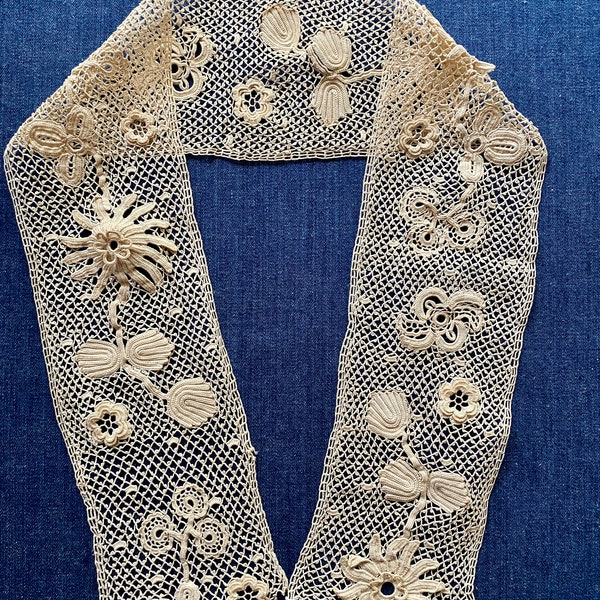 Length Of Antique Irish Crochet