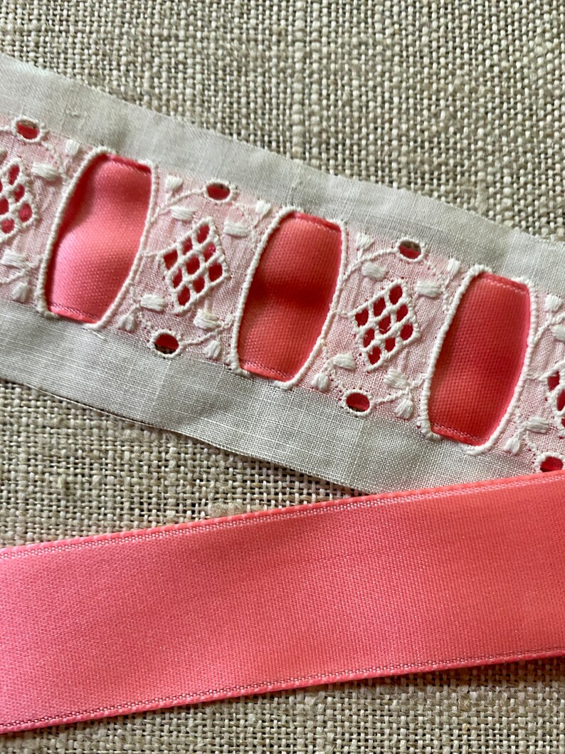 Antique Swiss Batiste Embroidery Entredeux | Etsy