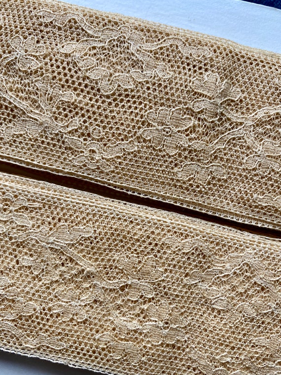 French Alencon Style Lace Trim by the Yard - image 4