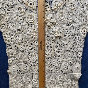 Antique Irish Crochet Blouse image 9