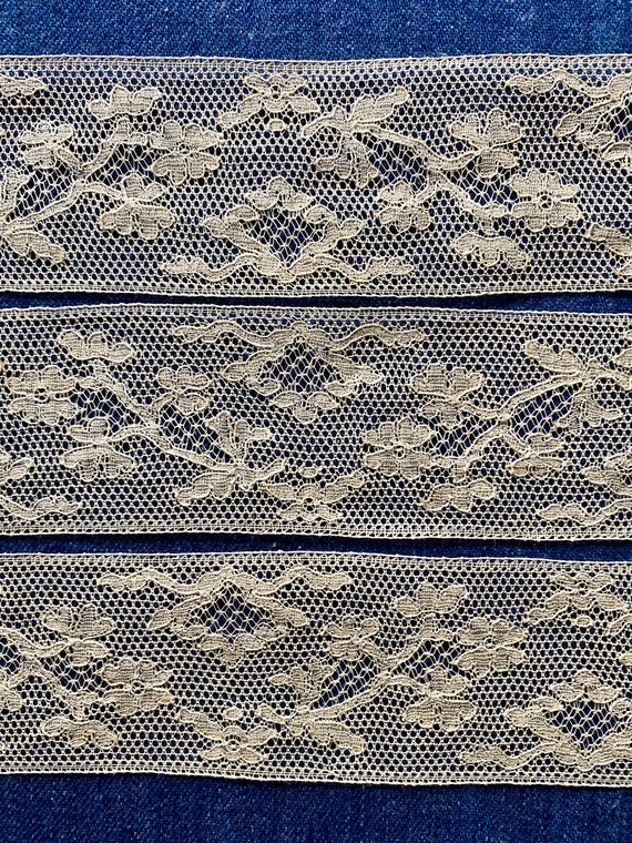 French Alencon Style Lace Trim by the Yard - image 5