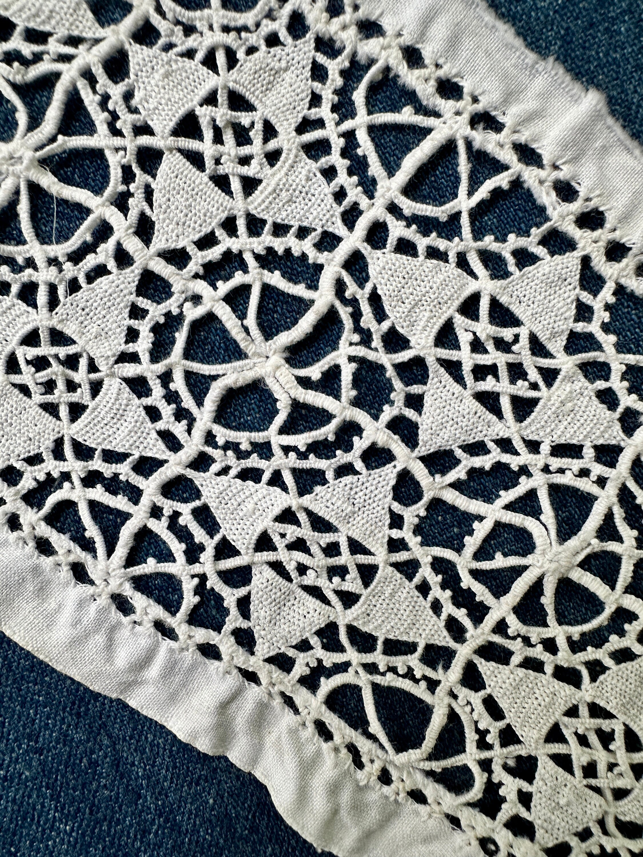 Hand Made Reticella Lace by the Yard - Etsy