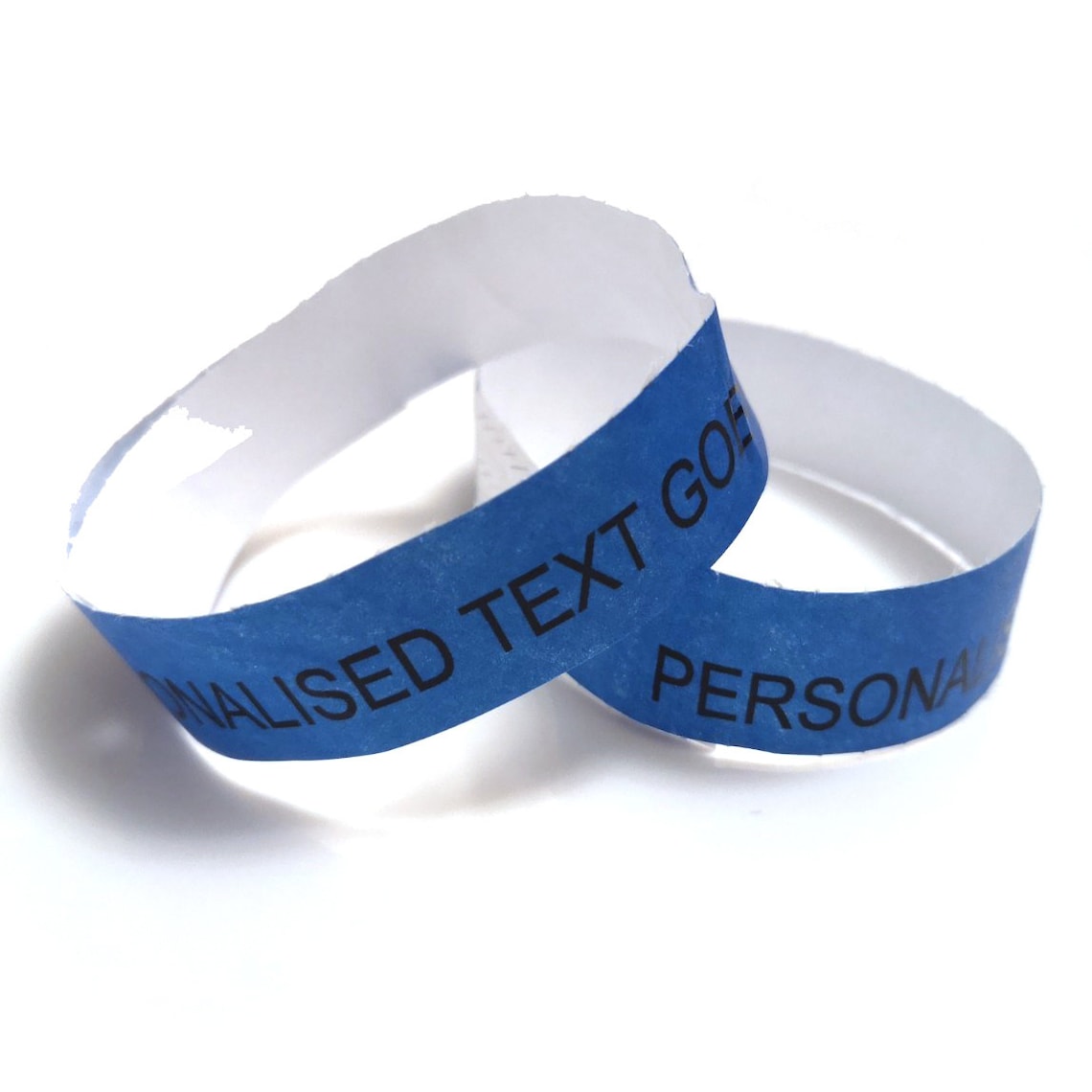 500 Personalised Paper Wristbands Custom Text Tyvek Bands Hen Etsy UK