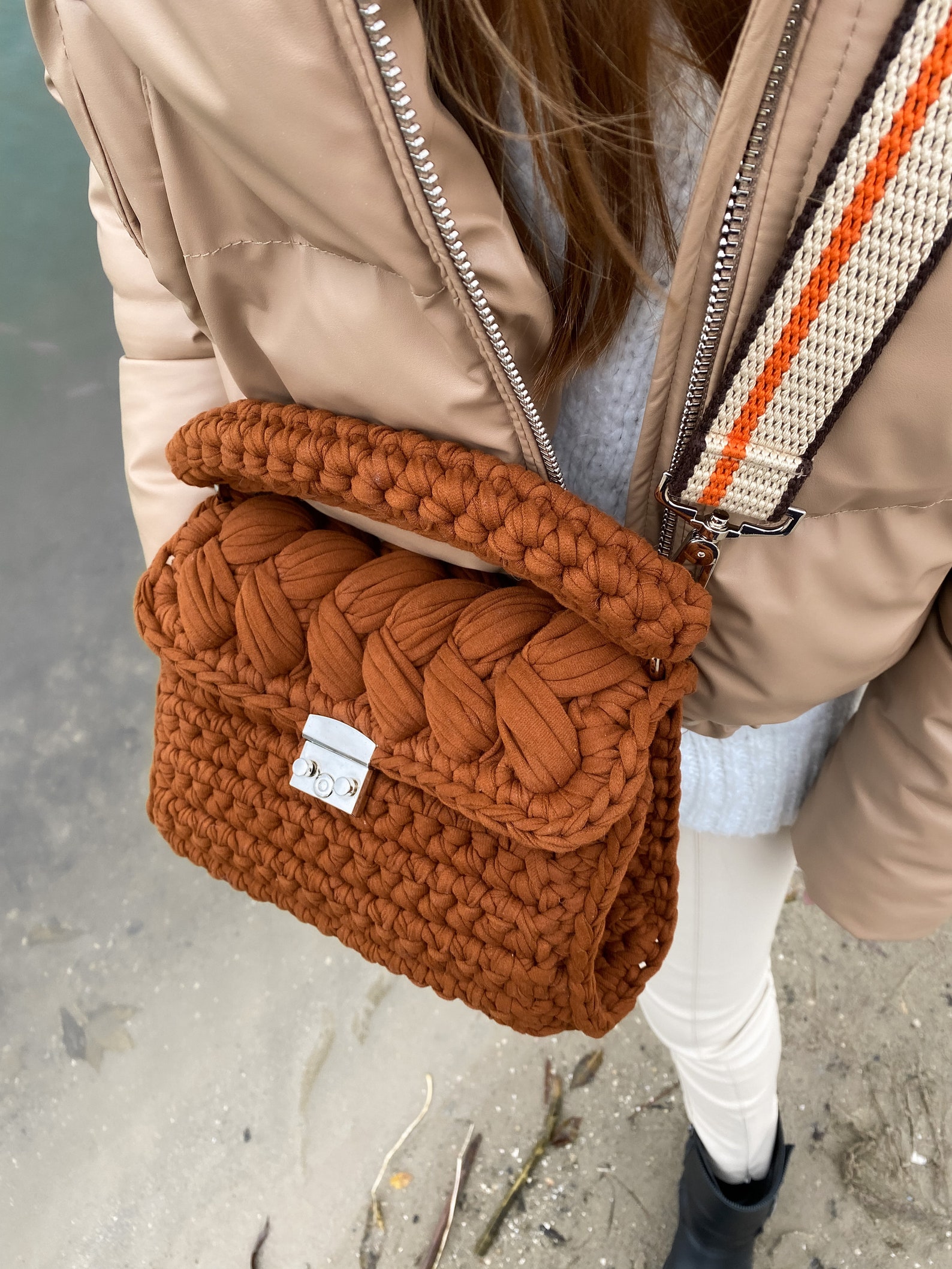 Marshmallow bag Etsy