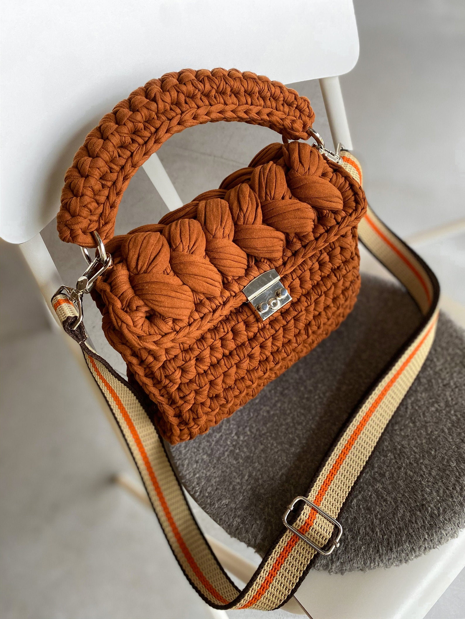 Marshmallow bag Etsy