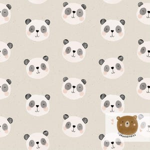 Patrón sin costuras de oso panda, patrón sin costuras de animales, patrón sin costuras de género neutro, patrón sin costuras de acuarela, patrón sin costuras de oso