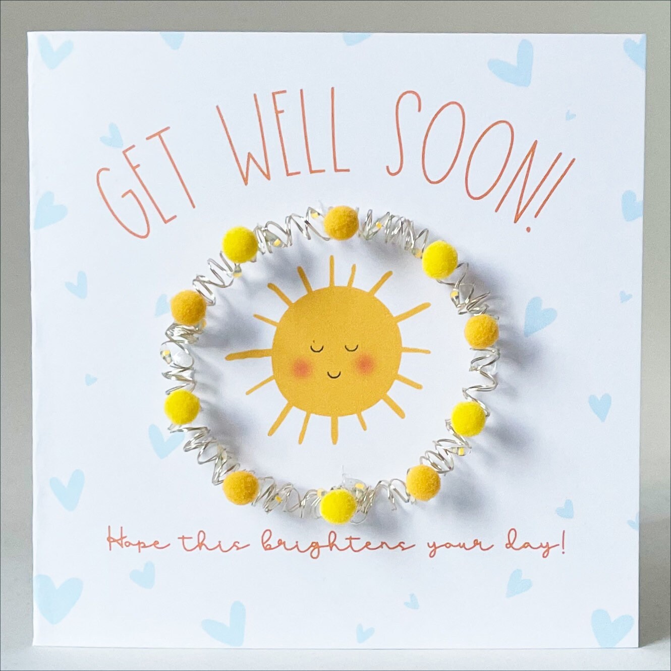 Get Well Soon Card, Sunshine Card, Light up Sunshine Card - Etsy UK