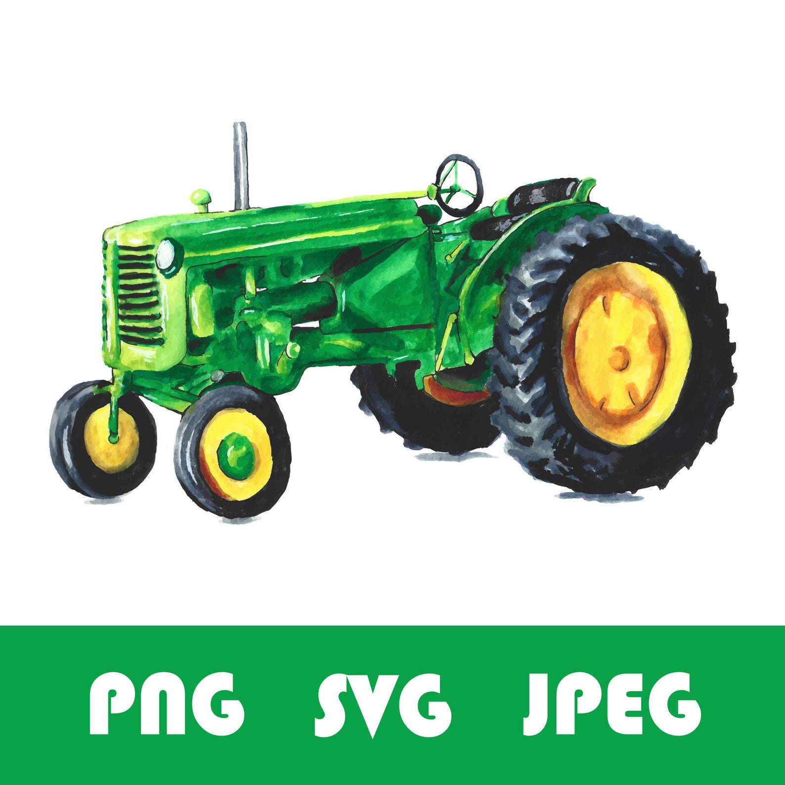 1950s John Deere Tractors SVG