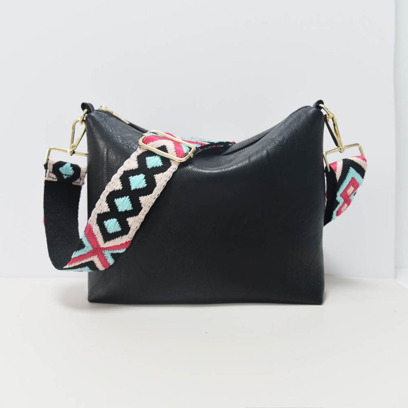 Vegan Leather Pouch Bag Pick Your Strap Etsy