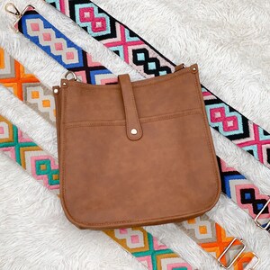 Vegan Leather Crossbody Bag - Pick Your Strap