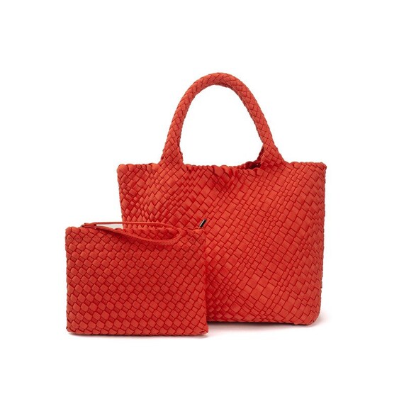 Neoprene Basket Weave Tote