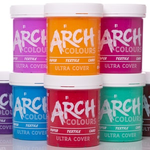 Arch Colours - Gamme Ultra Cover - Encre de sérigraphie écologique, à base d’eau