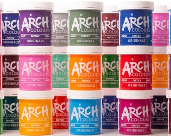 Arch Colours - Originals Range - Eco Friendly, Water-based, Silk Screen Printing Ink