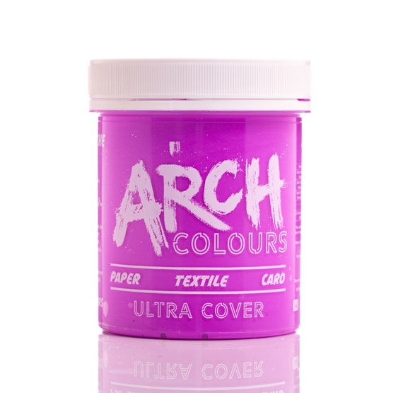 Arch Colours - Ultra Cover Neon Range - Eco Friendly, Water-based, Silk Screen Printing Ink.