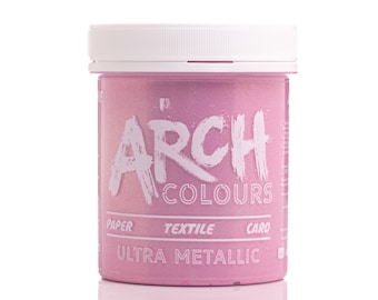 Arch Colours - Ultra Metallic Range - Eco Friendly, Water-based, Silk Screen Printing Ink.