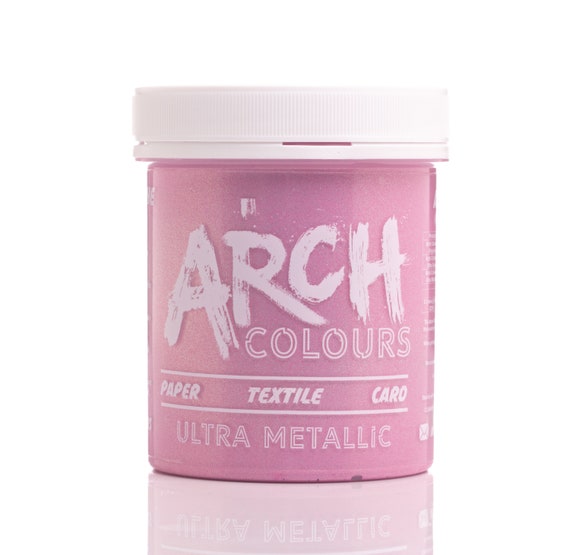 Arch Colours - Ultra Metallic Range - Eco Friendly, Water-based, Silk Screen Printing Ink.