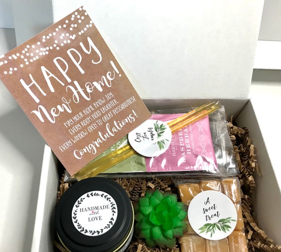 Congratulations On Your New Home! House Warming Gift Box. House