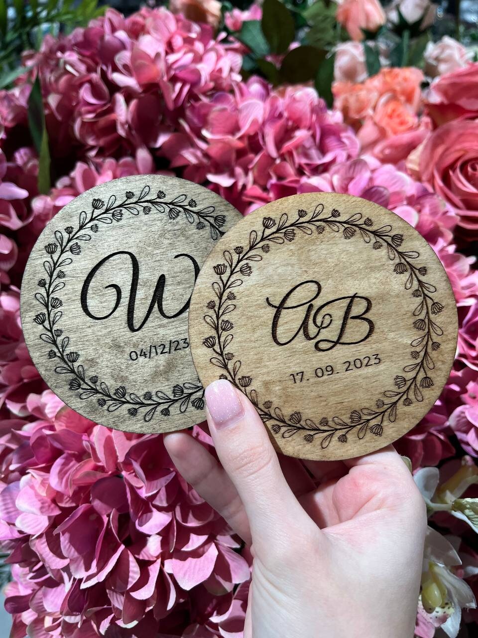 Personalized Gift Coaster Favors Wedding Gift Coasters Wedding Etsy