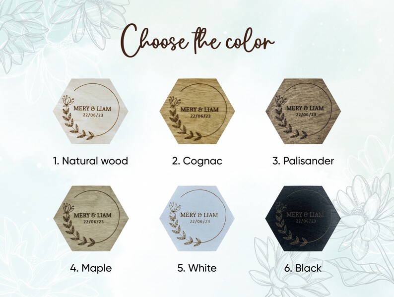 Wedding Coaster Wedding Favors Wedding Favors for Guests Etsy