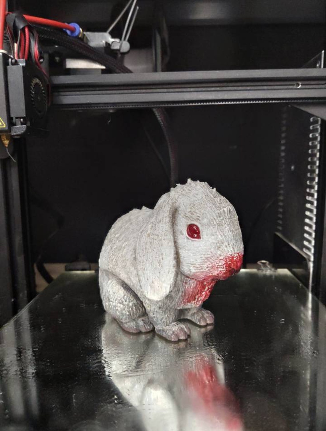 Monty Python the Holy Grail Killer Rabbit 3D printed and hand | Etsy