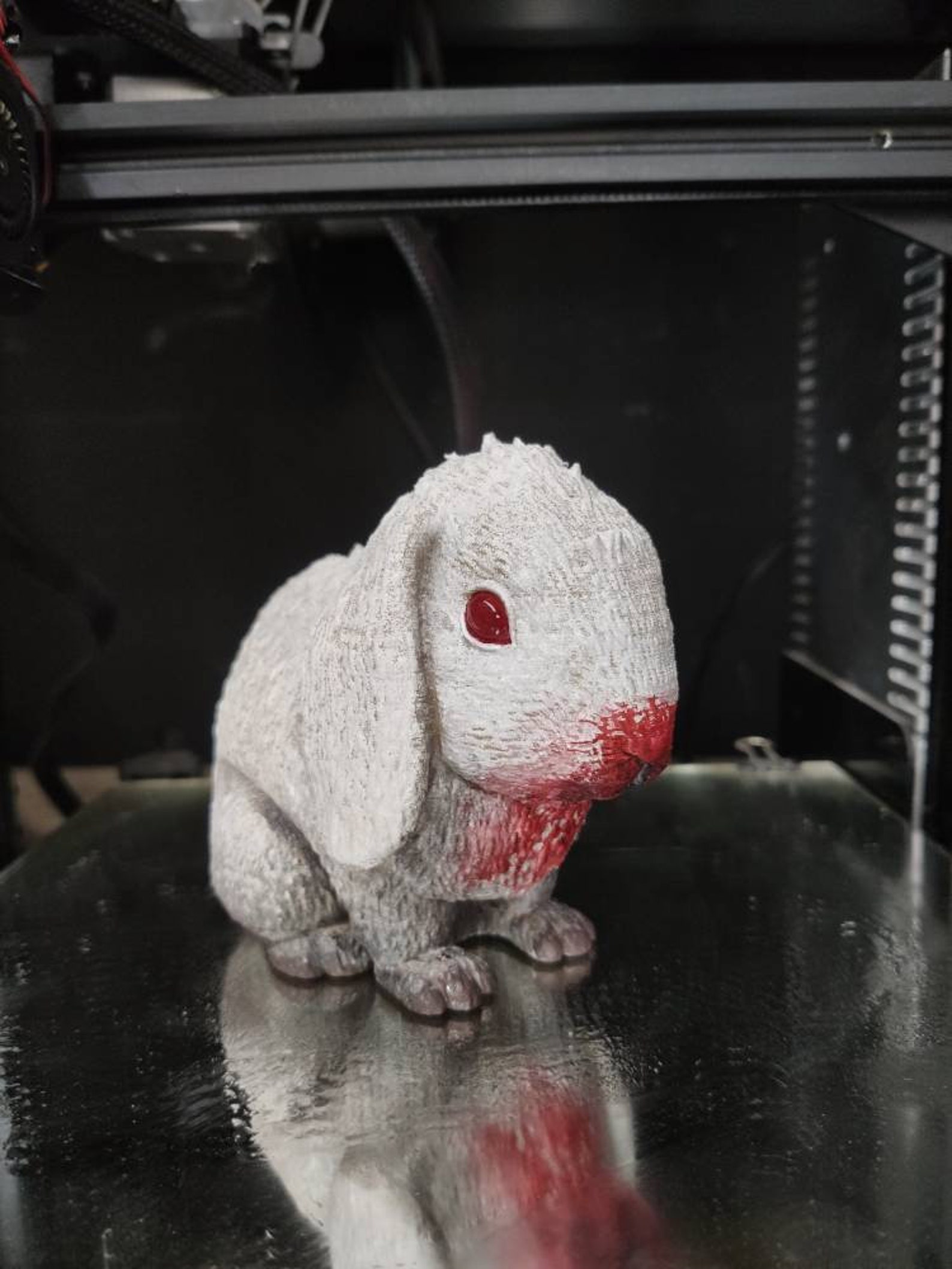 Monty Python the Holy Grail Killer Rabbit 3D printed and hand | Etsy