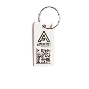Personalisierter QR-Code Schlüsselanhänger / Familie und Freunde / Firmengeschenke / Hotels / Braut und Bräutigam: