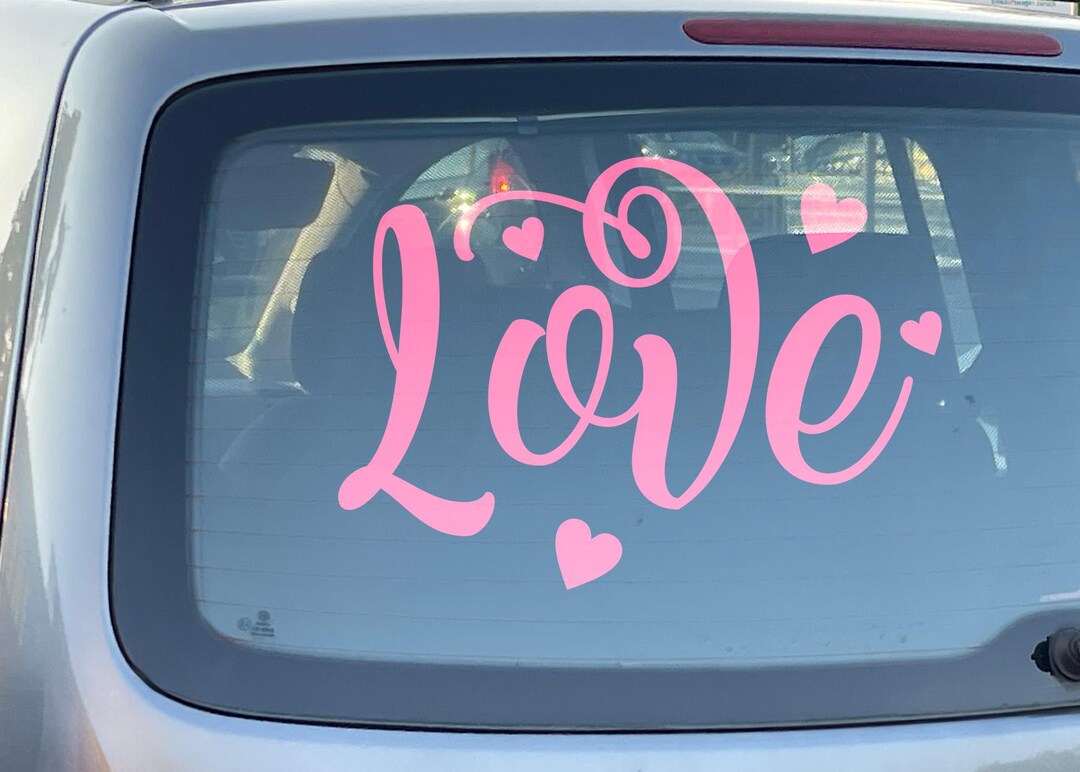 Love Sticker- Decal / Car Sticker - Etsy