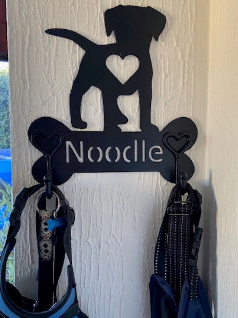 Dachshund With Hooks for Dog Leads Etsy