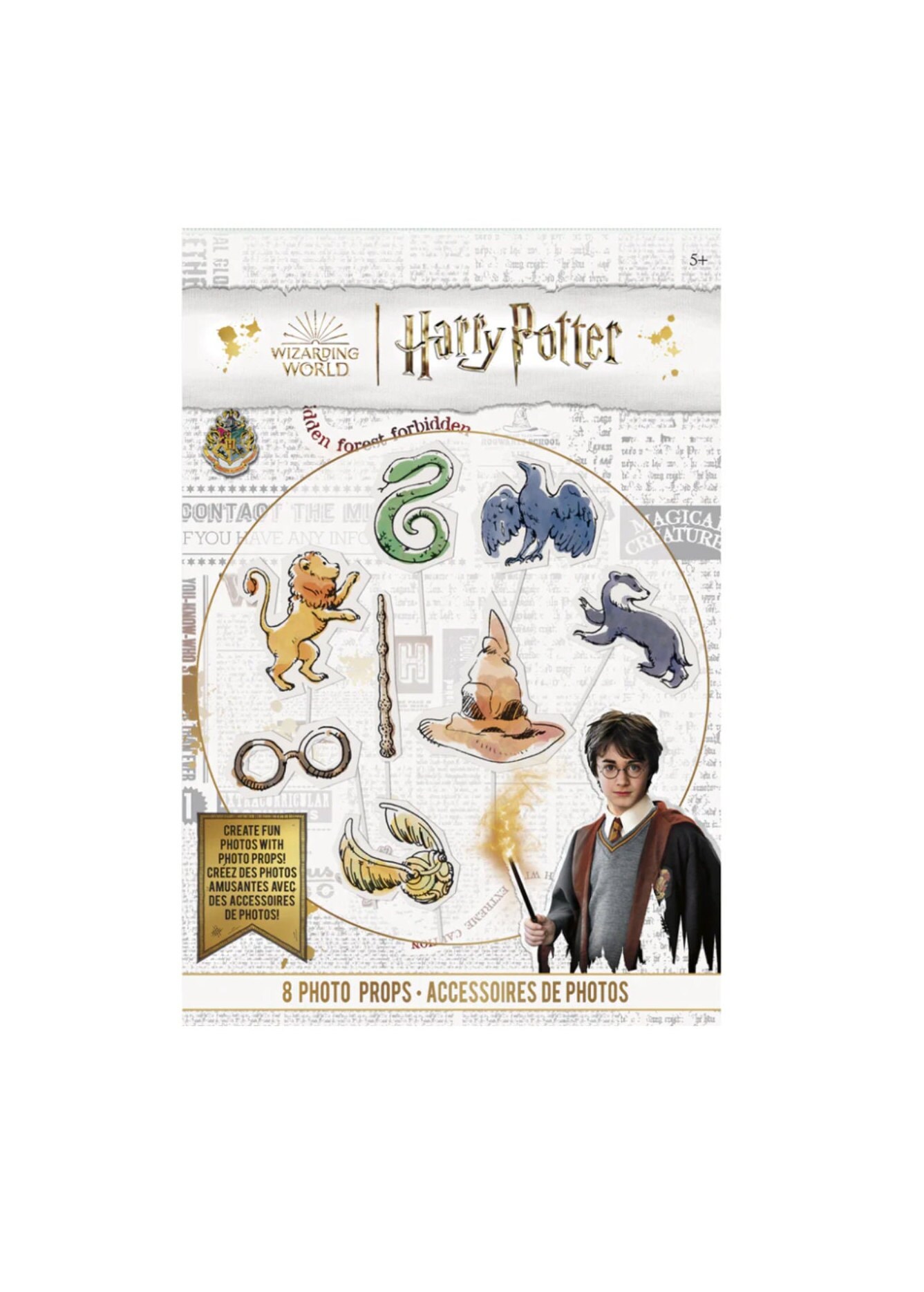 Official Harry Potter Photo Booth Props Pack of 8 Party - Etsy