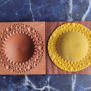 Ravioli Mold SOLAR SYSTEM – Beech – L101BE, Wooden ravioli mold, Handmade ravioli mold, Ravioli mould, Wooden Board