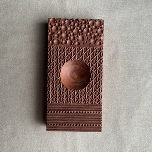 Mixed Pasta Mold TWO–Bubinga – M201BU, Ravioli Mold, Wooden ravioli mold, Handmade ravioli mold, Ravioli mould,Wooden Board,Pasta Board