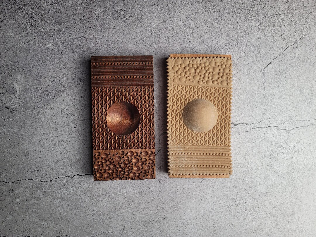 Mixed Pasta Mold TWO Sapele M201SA , Ravioli Mold, Wooden Ravioli Mold