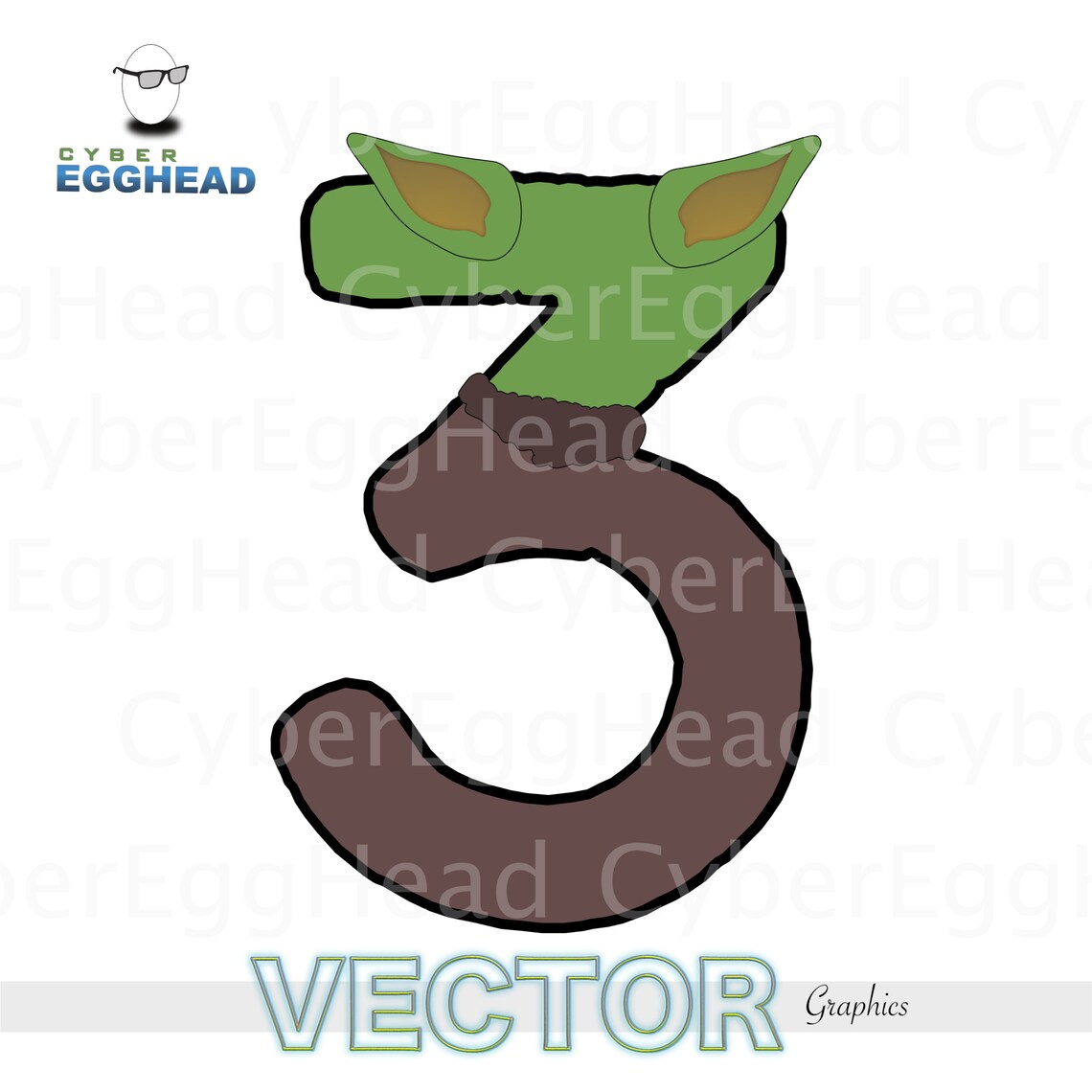 09 Numbers SVG Numbers Baby Yoda SVG Birthday Inspired Etsy