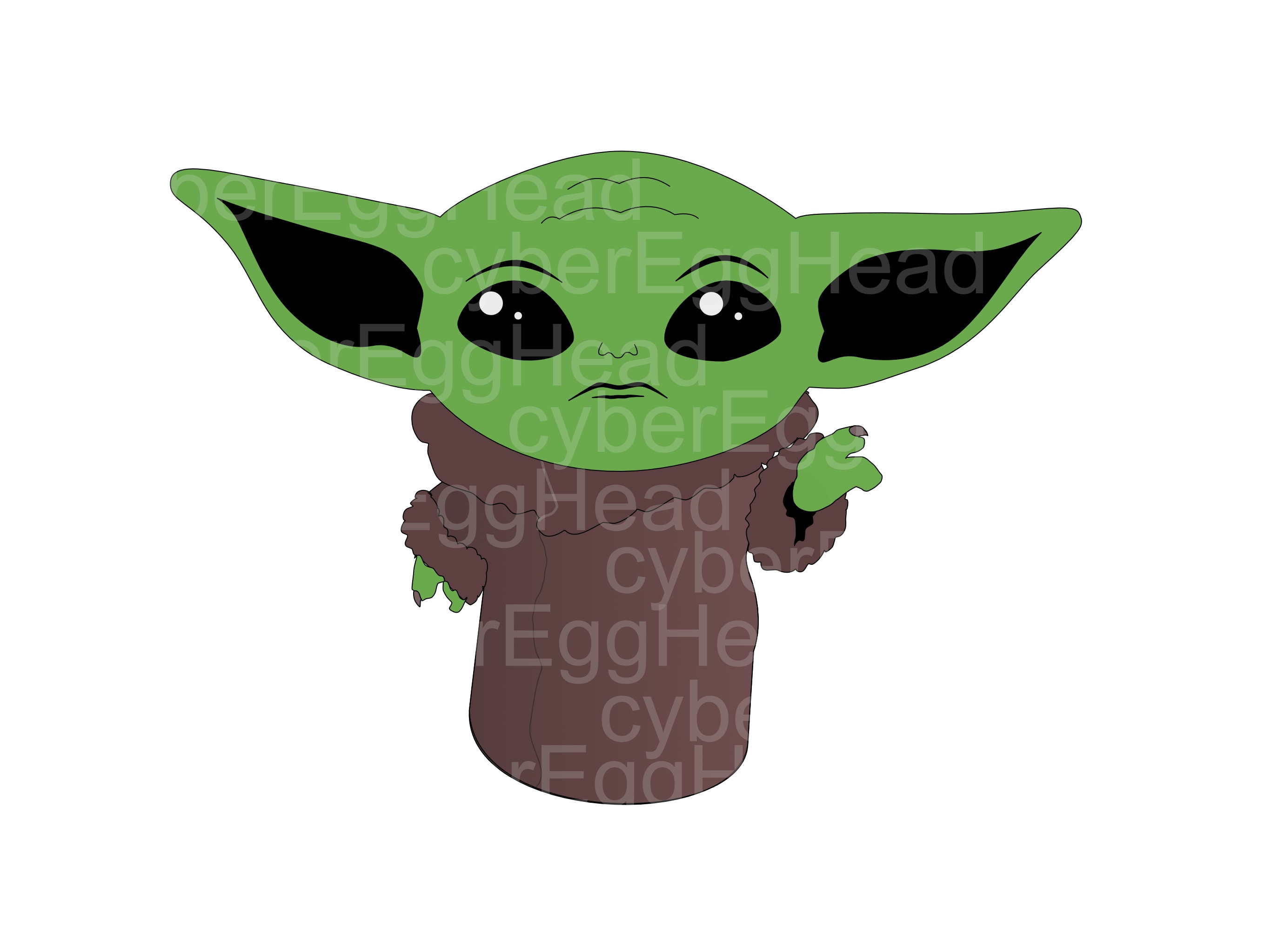 Baby Yoda Graphic | Baby Yoda Affinity Designer | Baby Yoda PNG | BaBy Yoda  Psd | Baby Yoda Svg | Baby Yoda Digital, image size:2732x2048