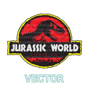 Jurassic World SVG | Vector Jurassic Park design SVG |  Jurassic World Movie | Clip Art | dinosaur - t-rex - png-svg-eps-jpeg format files