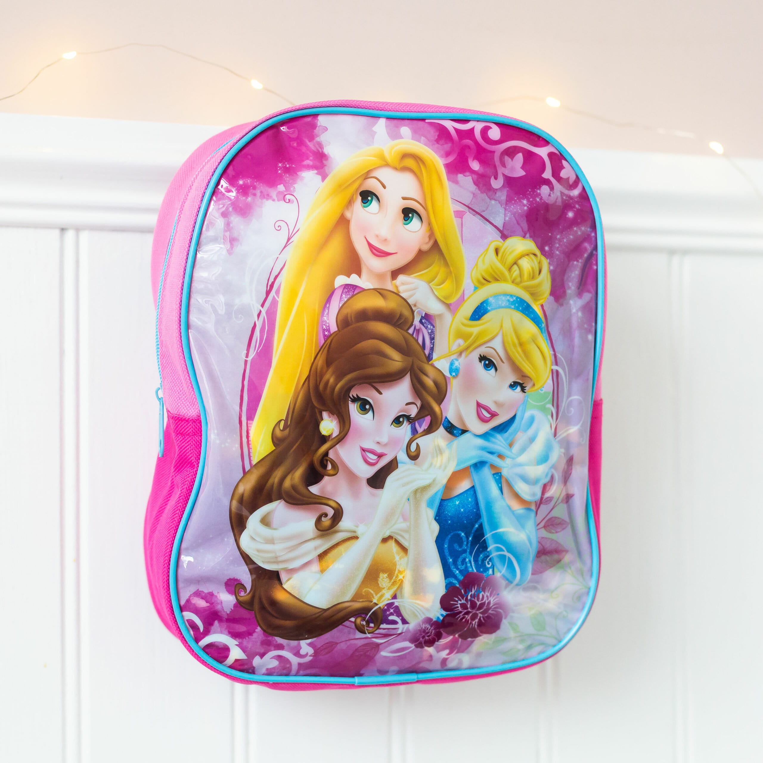 Kids Disney Princess Pink Backpack Etsy