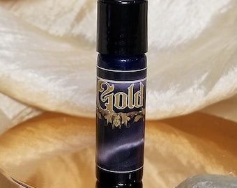 Gold Perfume | Perfume Oil | Unique Fragrance | For Adventurous Souls | Gender Neutral | Inspired by OFMD