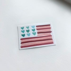 American Flag Vinyl Sticker