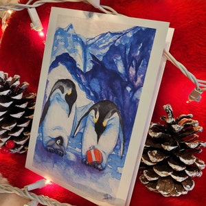 An Arctic Gift Christmas Card
