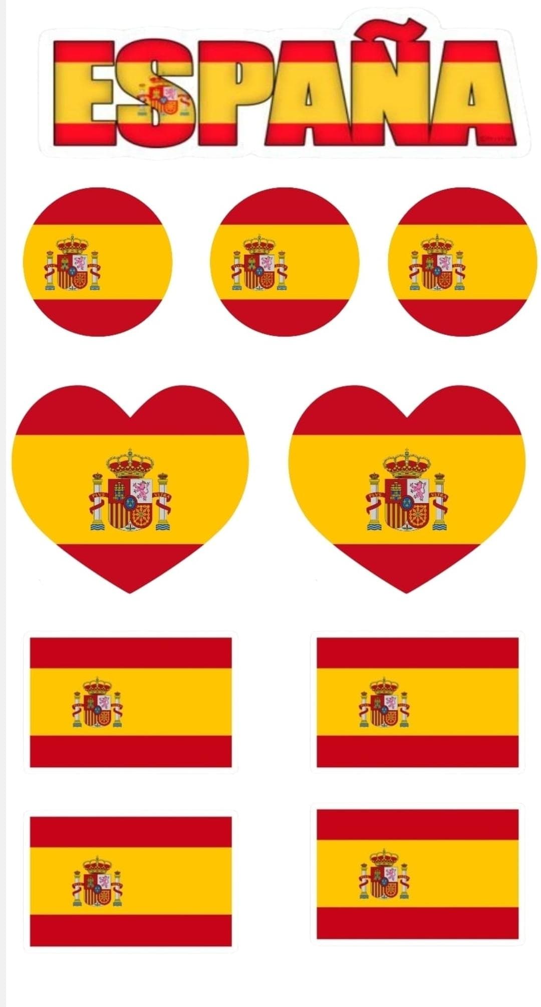 10 Espana Stickers Theme | Sticker Bundles | Vinyl Stickers | Water ...