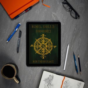 Runes, Sigils & Bindrunes eBook - Elder Futhark Guide and Designs