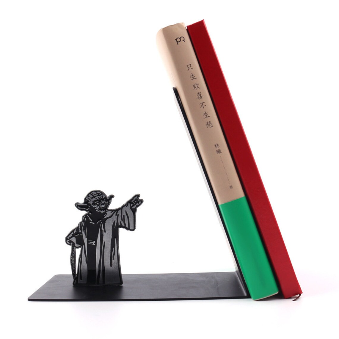 Star Wars bookshelf yoda Bookends Universal Bookends Etsy
