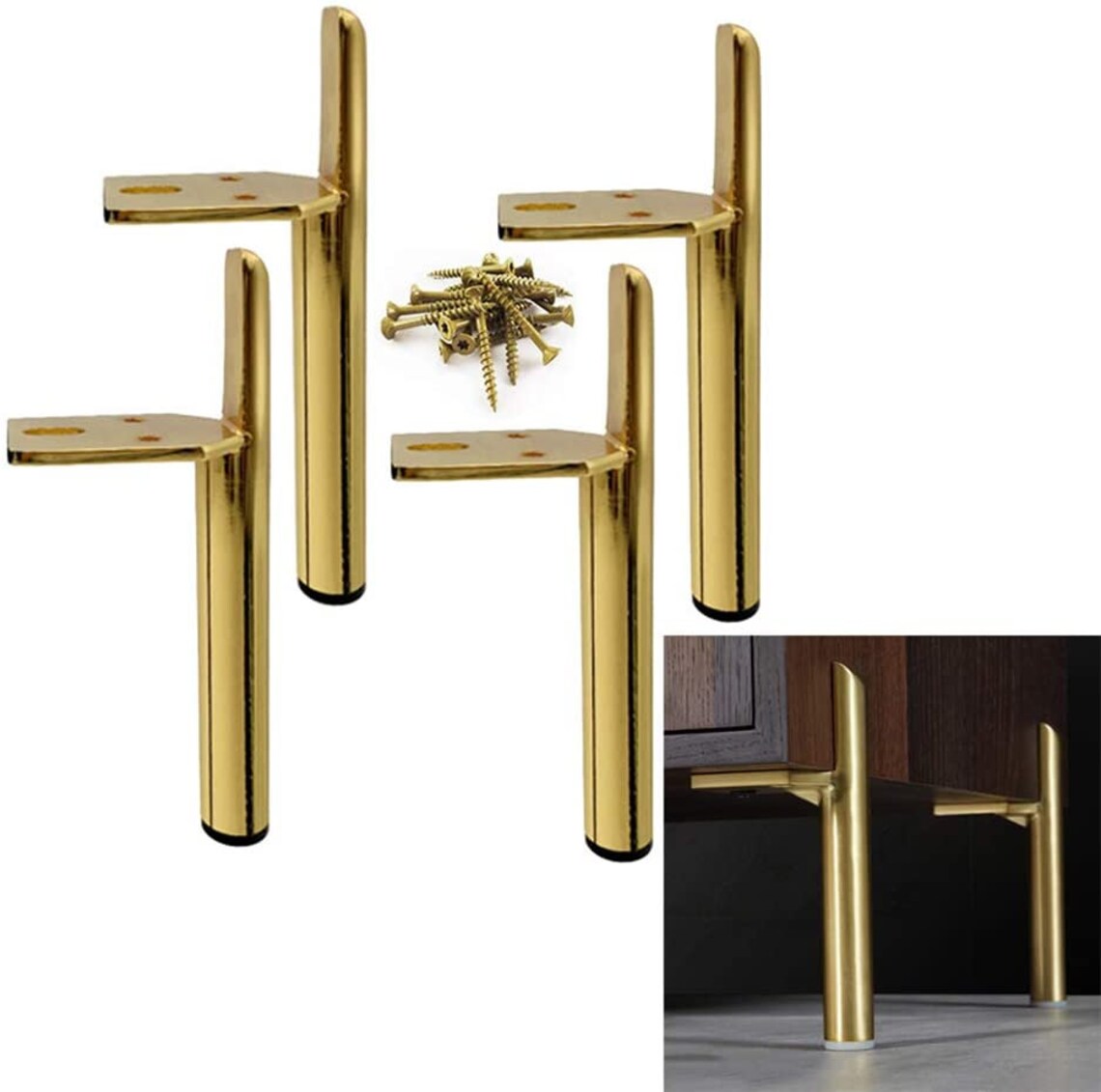 Metall Möbelbeine Modern Style TV Schrank Füße Tisch Sofa Fuß | Etsy